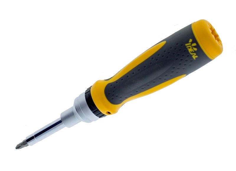 IDEAL Electrical 35-688 21-in-1 Twist-A-Nut Ratcheting Multi-Bit Screwdriver - Image 1